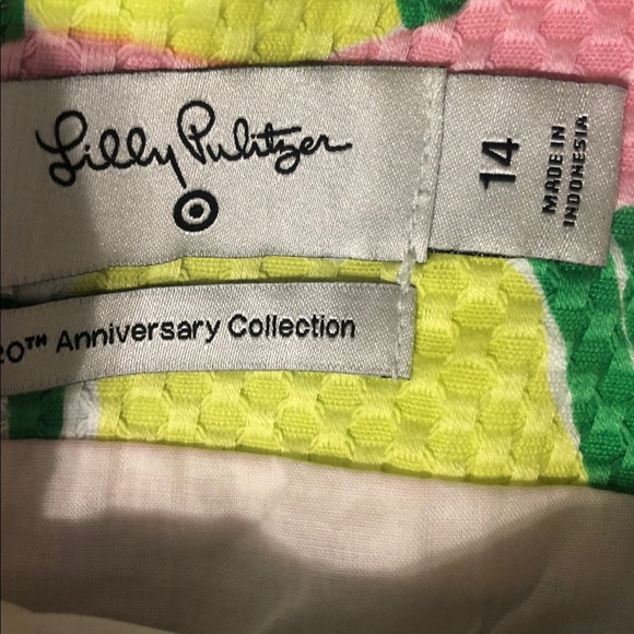 NWT Lilly Pulitzer Floral Target Fan Dance Dress - Picture 9 of 9